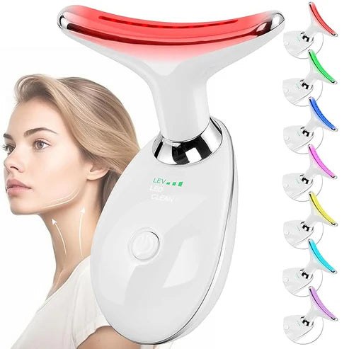 Facial Massager Red-Light-Therapy-for-Face and Neck, Face 𝖲 culpting Wand